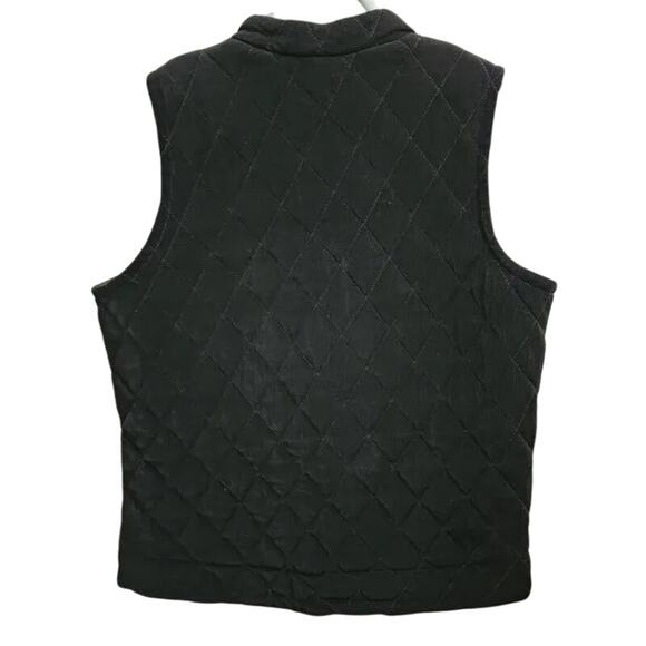Chico’s Travelers Black Quilted Stretch Womens Vest size 3 / XL - Picture 2 of 5